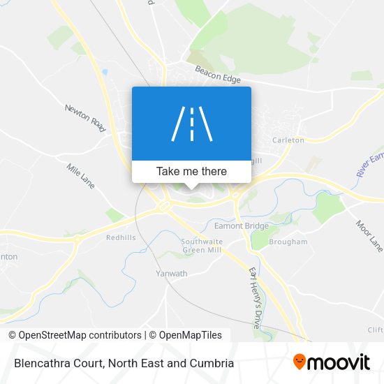 Blencathra Court map