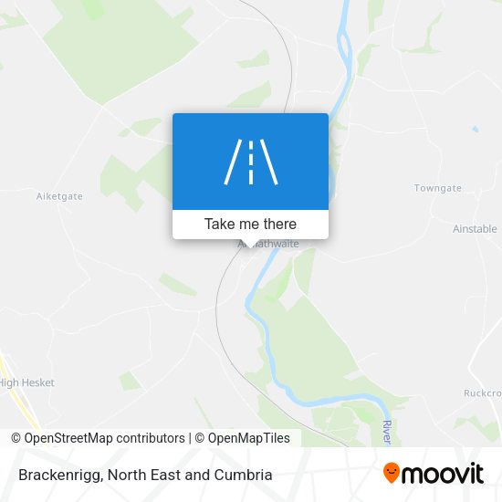 Brackenrigg map