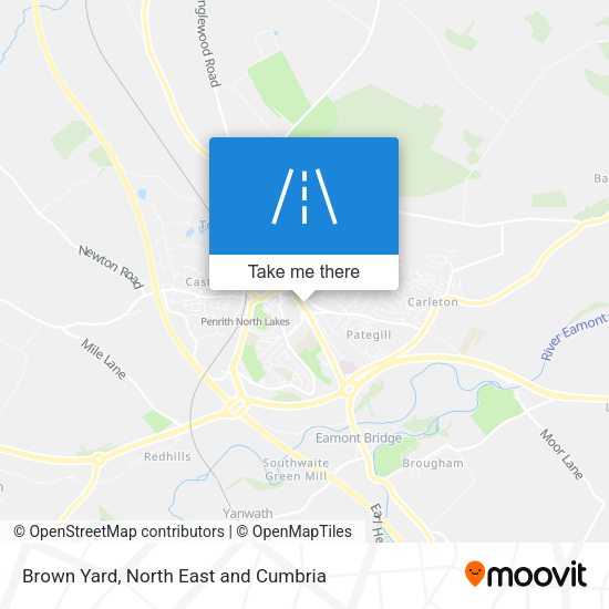 Brown Yard map