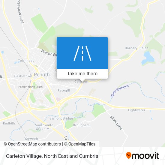 Carleton Village map