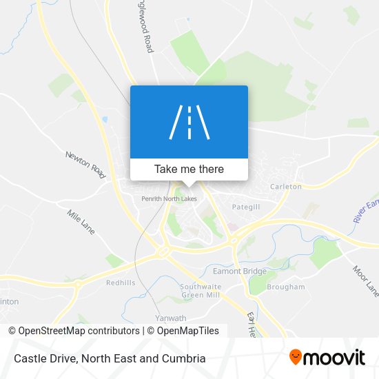 Castle Drive map