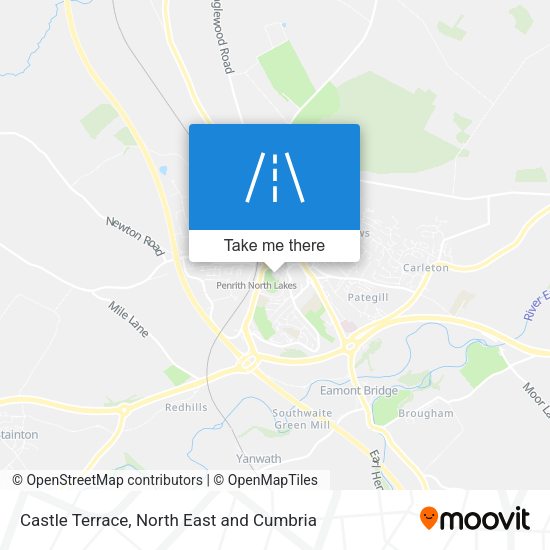 Castle Terrace map