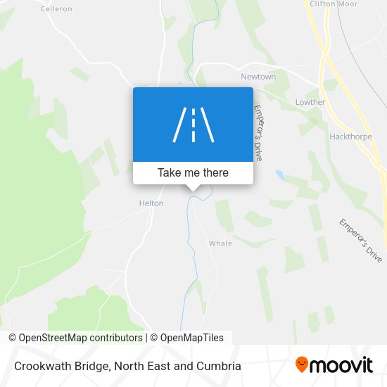 Crookwath Bridge map