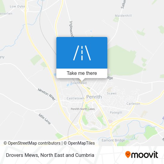 Drovers Mews map