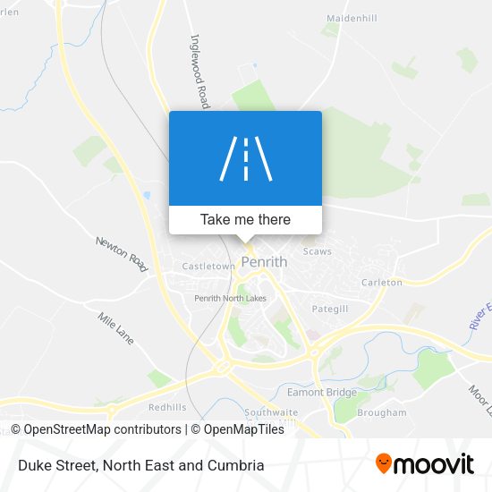 Duke Street map