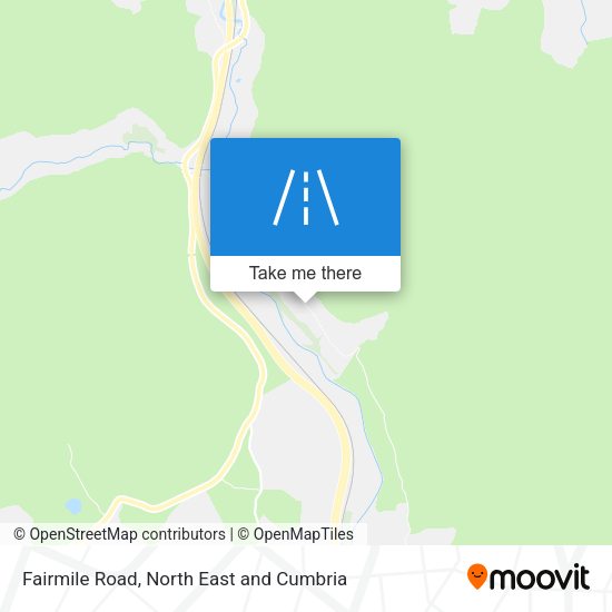 Fairmile Road map