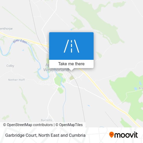 Garbridge Court map