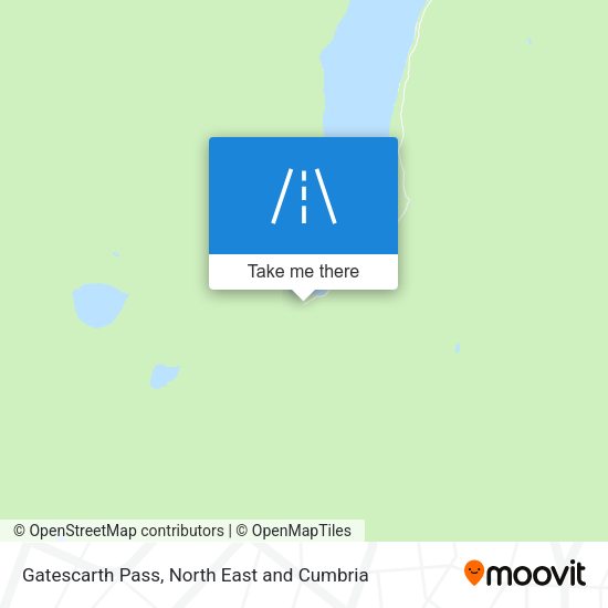 Gatescarth Pass map