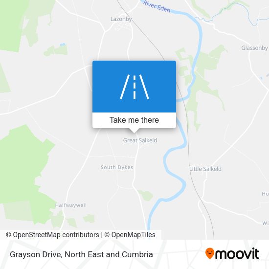 Grayson Drive map