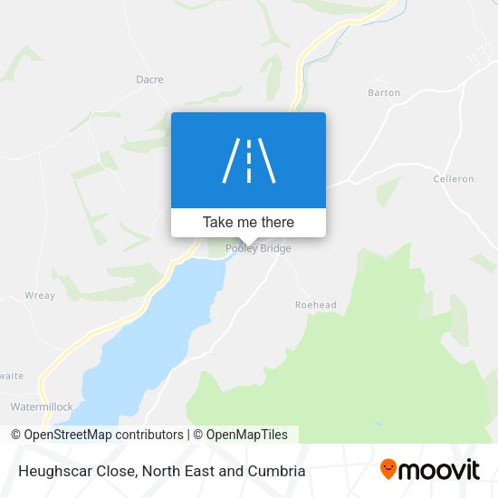 Heughscar Close map