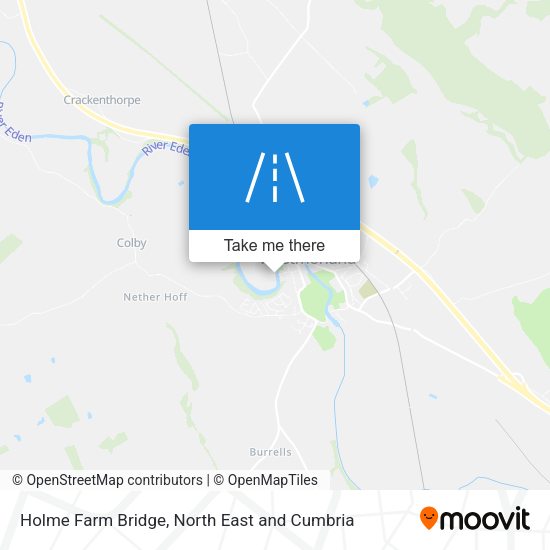 Holme Farm Bridge map