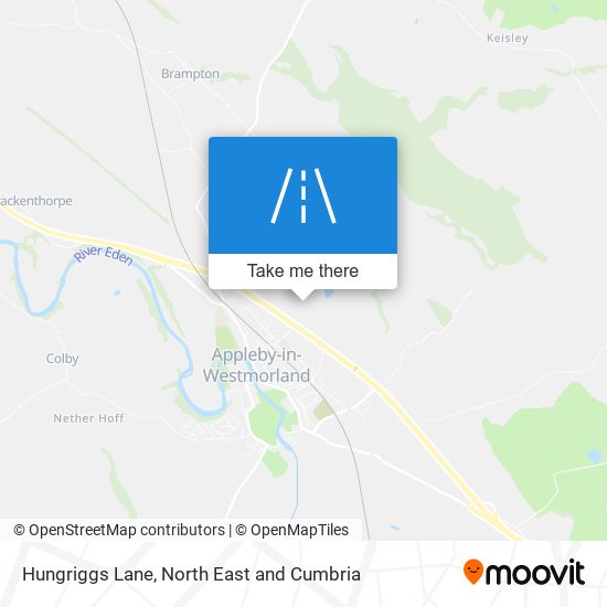 Hungriggs Lane map