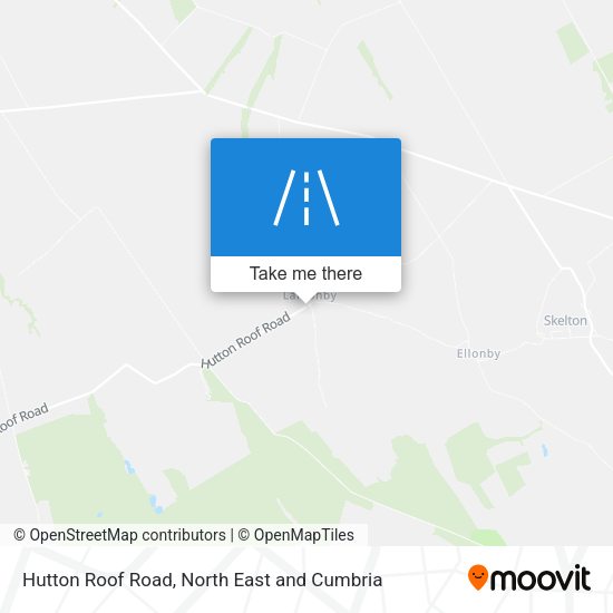Hutton Roof Road map