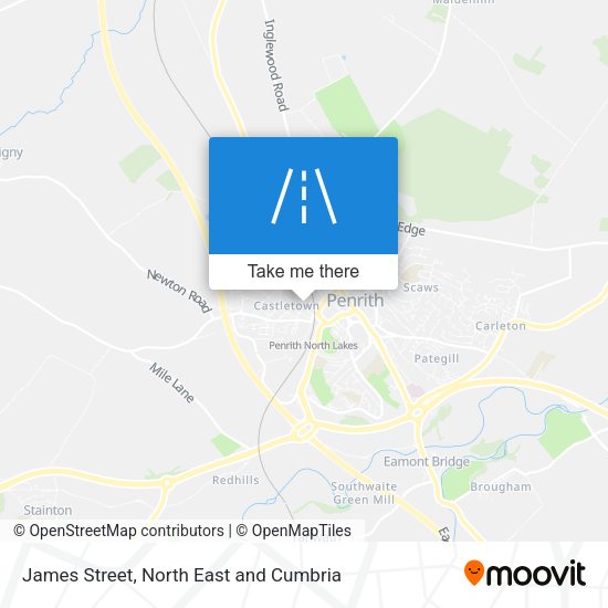 James Street map