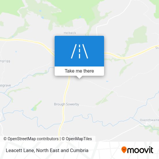 Leacett Lane map