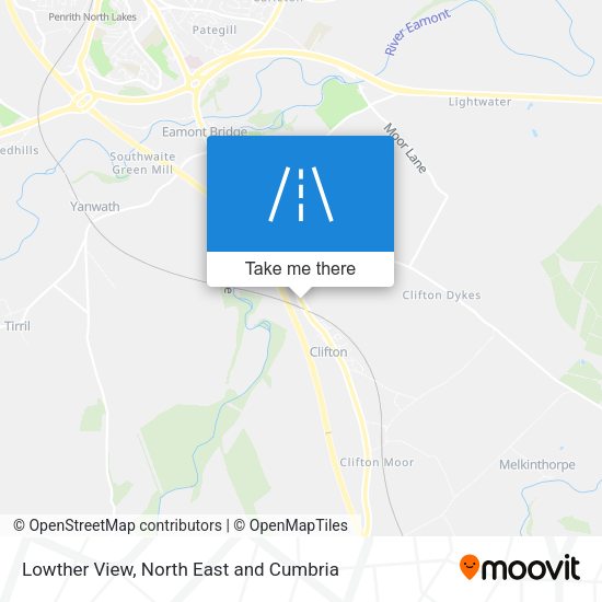 Lowther View map