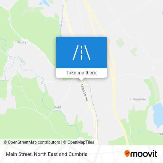 Main Street map