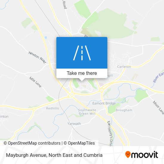 Mayburgh Avenue map