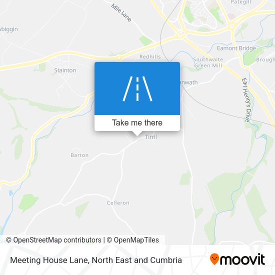 Meeting House Lane map
