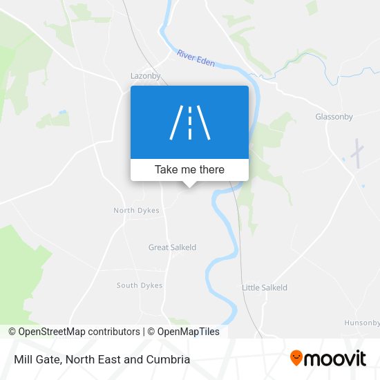 Mill Gate map