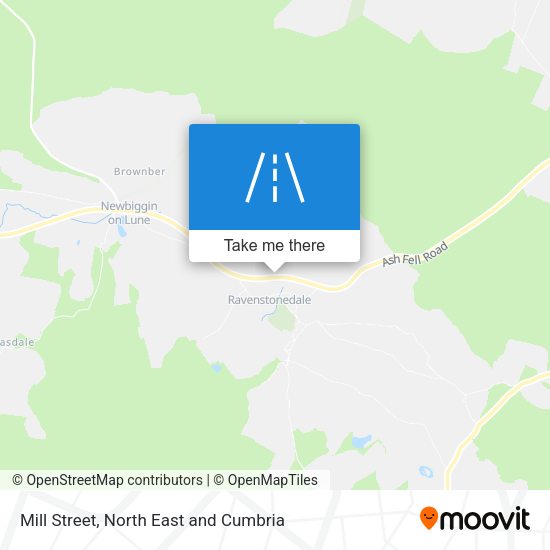Mill Street map