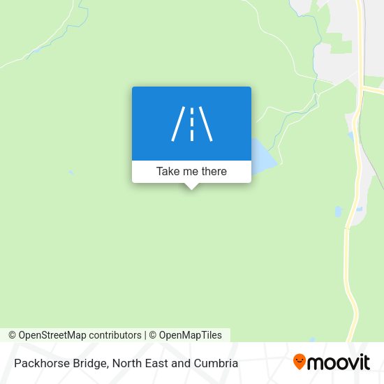 Packhorse Bridge map