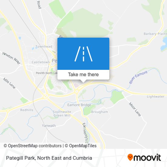 Pategill Park map