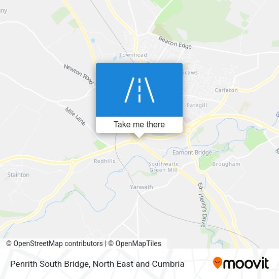 Penrith South Bridge map