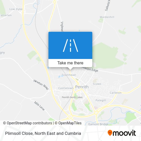 Plimsoll Close map