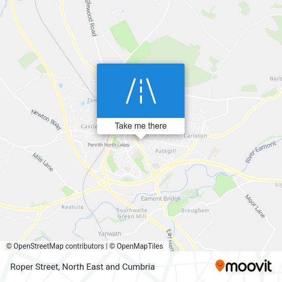 Roper Street map