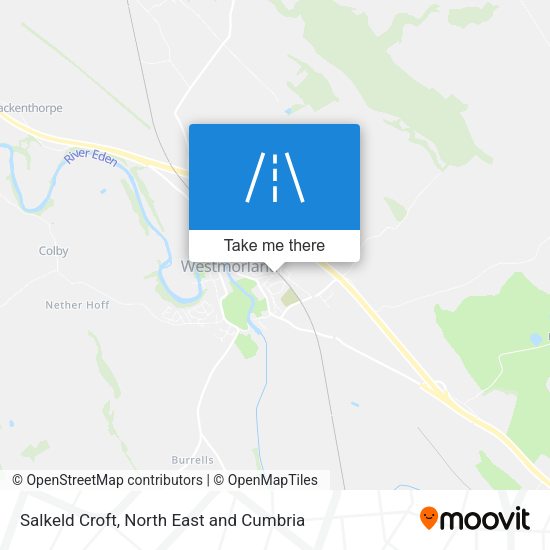 Salkeld Croft map