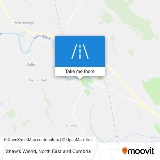 Shaw's Wiend map