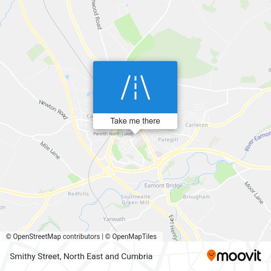 Smithy Street map