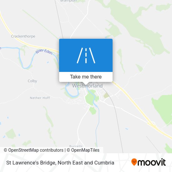 St Lawrence's Bridge map