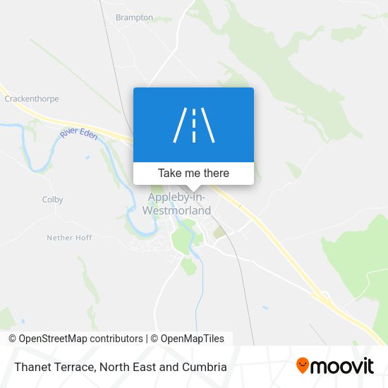Thanet Terrace map