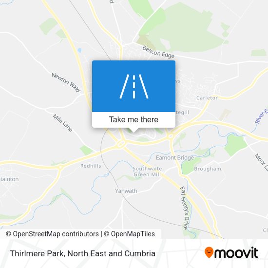 Thirlmere Park map