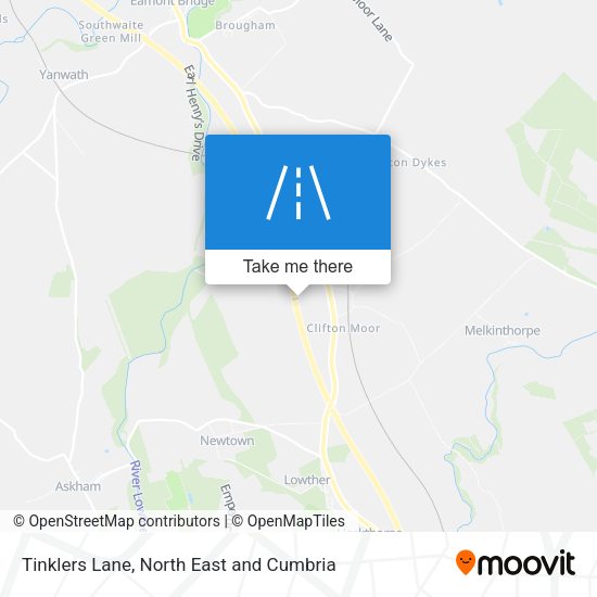 Tinklers Lane map