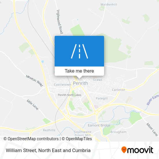 William Street map