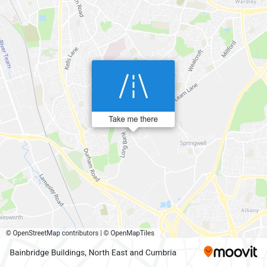 Bainbridge Buildings map
