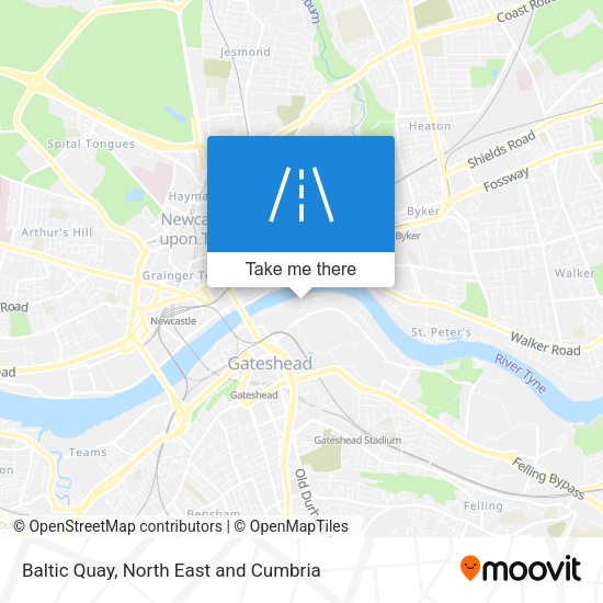 Baltic Quay map