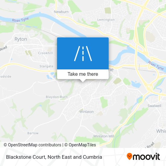 Blackstone Court map