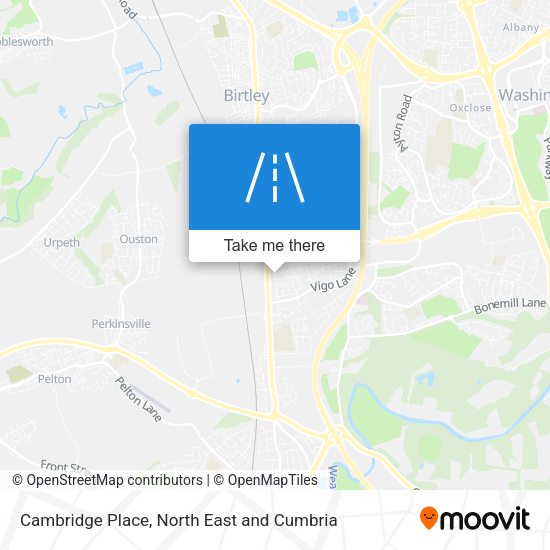 Cambridge Place map