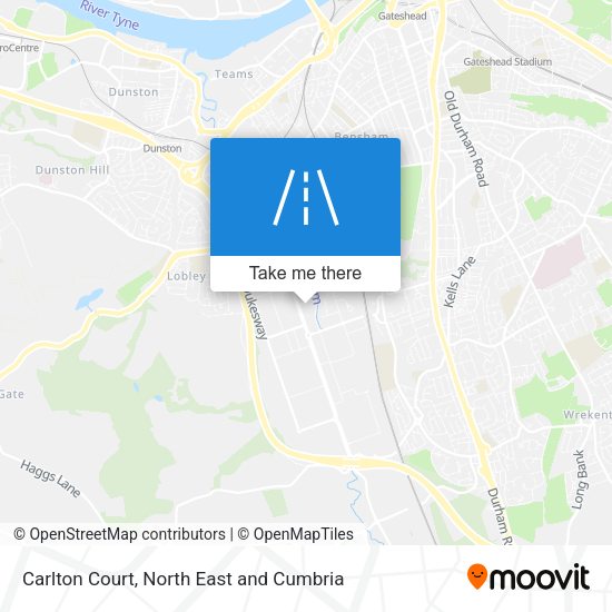 Carlton Court map
