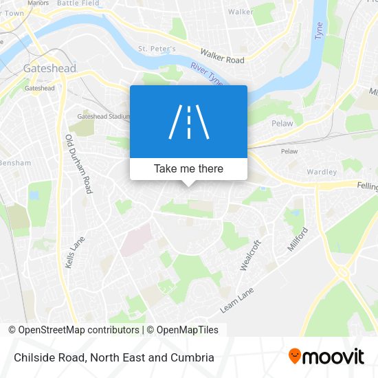 Chilside Road map
