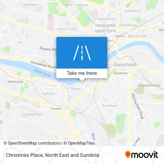 Christmas Place map