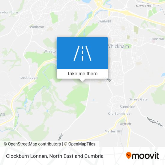 Clockburn Lonnen map