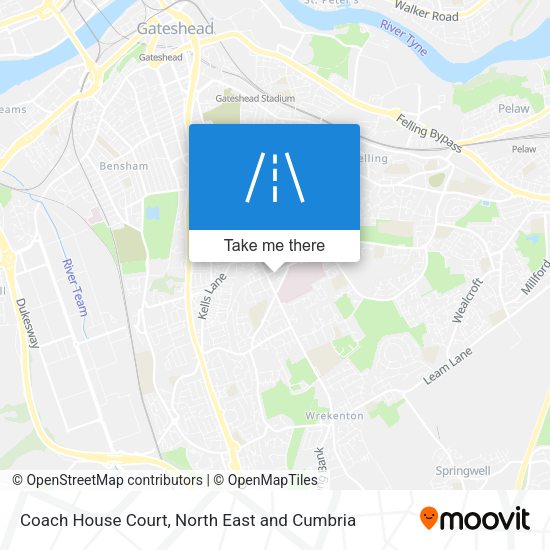 Coach House Court map