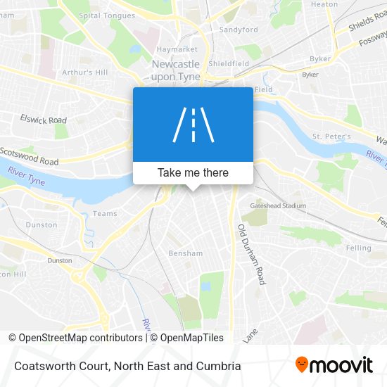 Coatsworth Court map