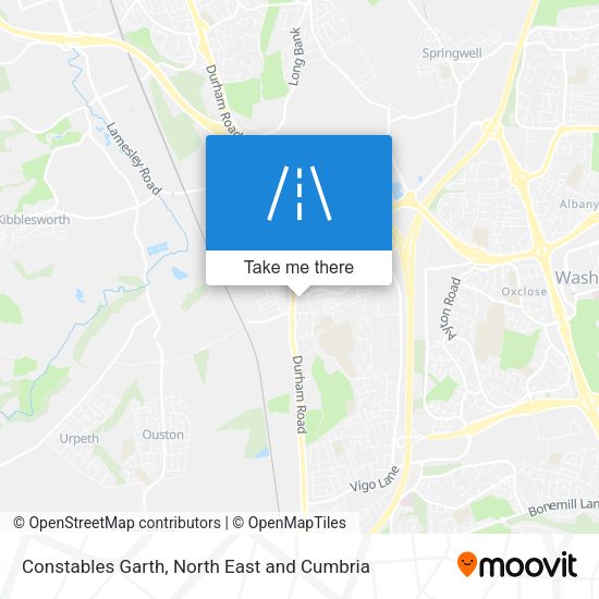 Constables Garth map