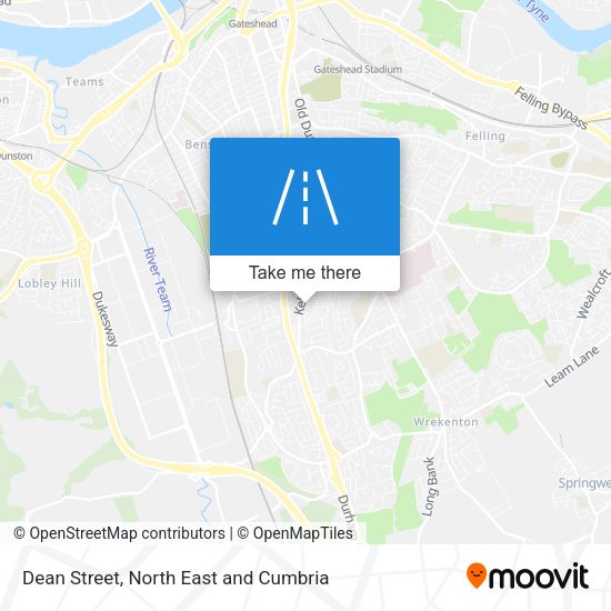 Dean Street map